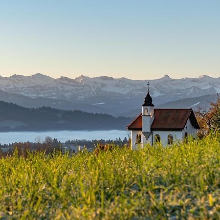 Ferienwohnung Bergpfote - Hund Herzlich Willkommen Scheidegg Kültér fotó