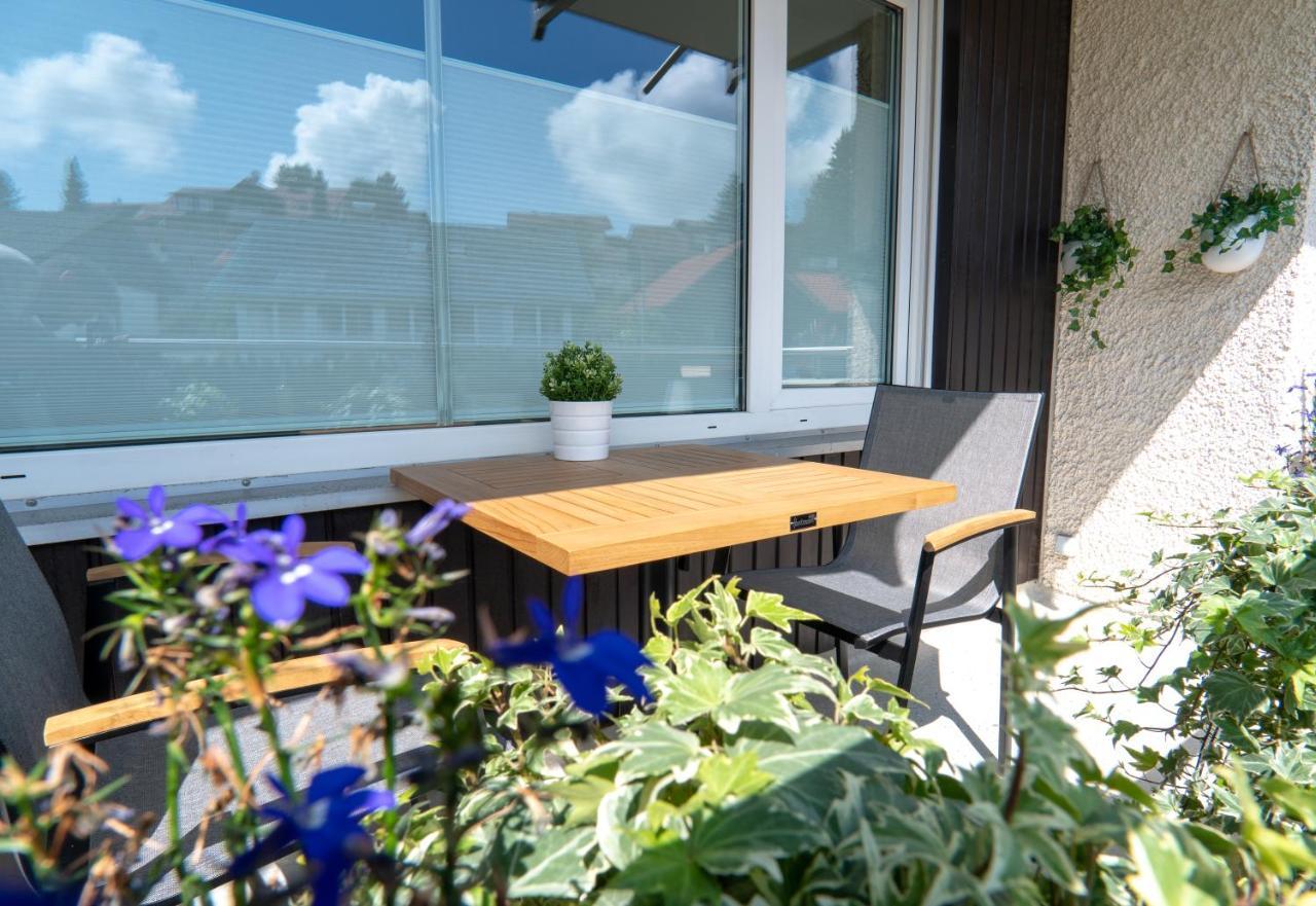 Ferienwohnung Bergpfote - Hund Herzlich Willkommen Scheidegg Kültér fotó
